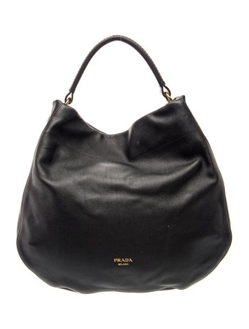 Enameled Metal Triangle Hobo Large