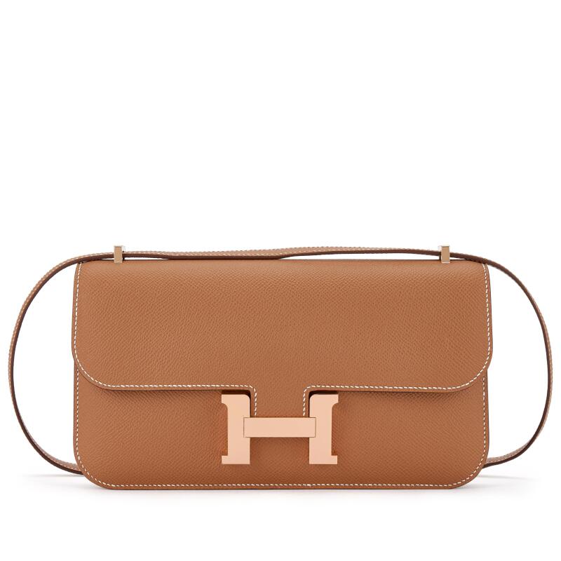 Hermes Gold Epsom Constance Elan Rose Gold Hardware, 2024