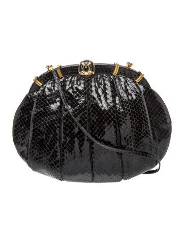 Judith Leiber Leather Evening Bag