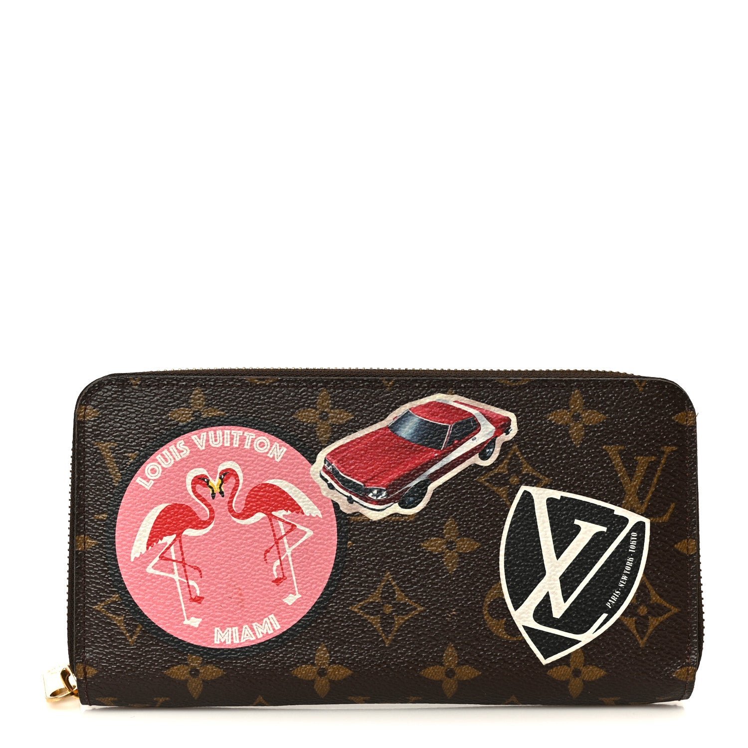 Louis Vuitton Monogram World Tour Zippy Wallet
