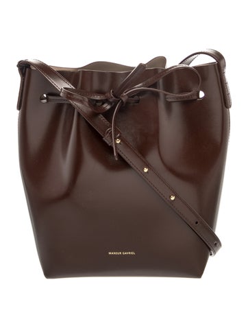 Mansur Gavriel Leather Bucket Bag
