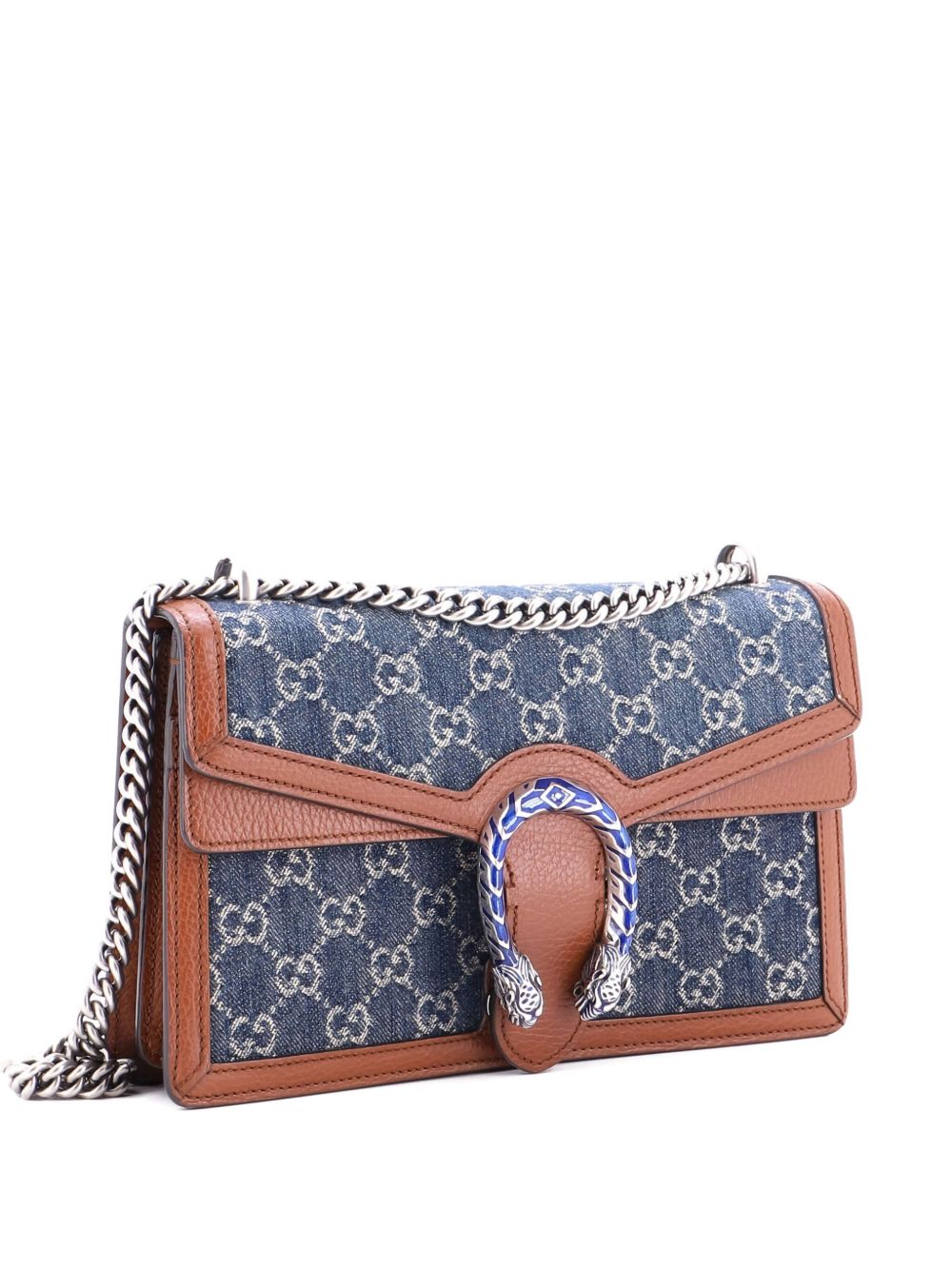 Dionysus Bag GG Denim Small shoulder bag