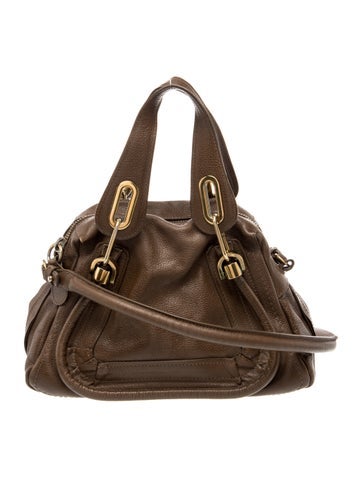 Leather Top Handle Bag