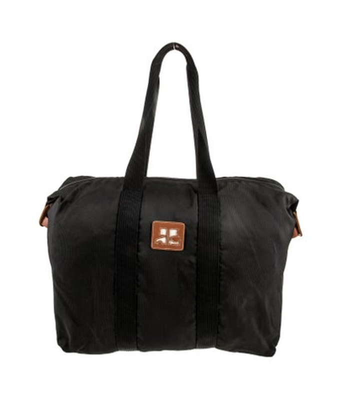 Courreges Nylon Weekender Bag