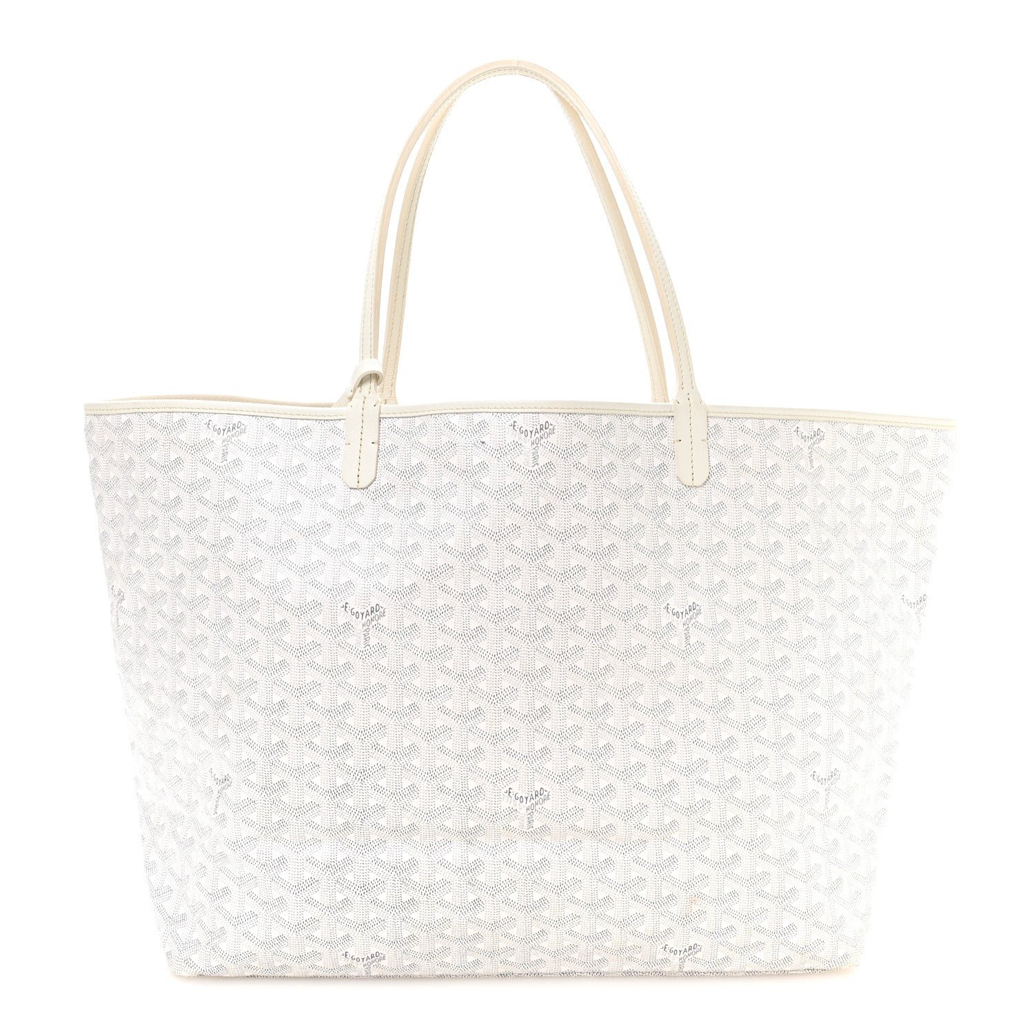 Goyard Goyardine Saint Louis GM White