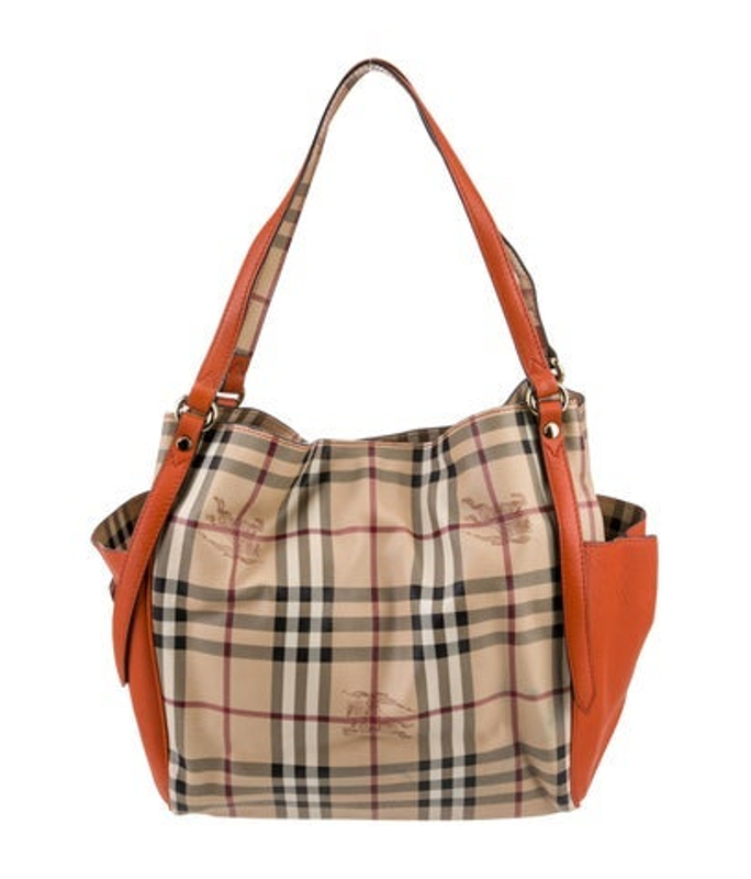 Burberry Haymarket Check Shoulder Bag