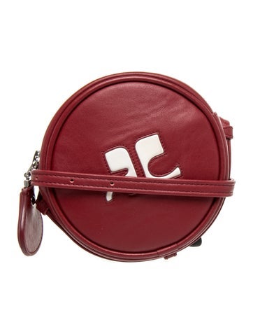 Courreges Leather Crossbody Bag