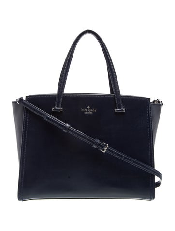 Leather Top Handle Bag