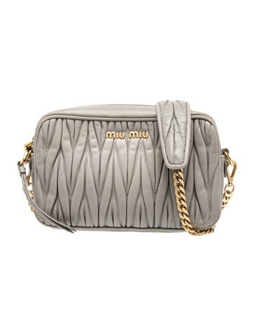 Miu Miu Leather Crossbody Bag
