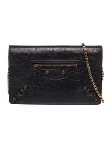 Balenciaga Leather Clutch
