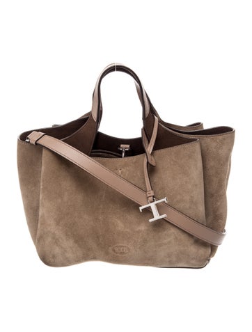 Tod's Suede Top Handle Bag