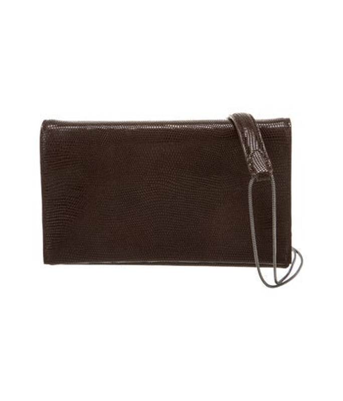 Brunello Cucinelli Cucinelli Lizard Clutch