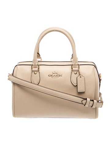Leather Top Handle Bag w/ Tags