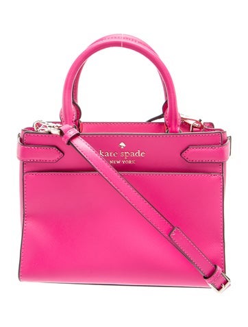 Leather Top Handle Bag