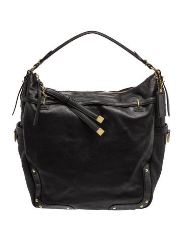 Leather Top Handle Bag
