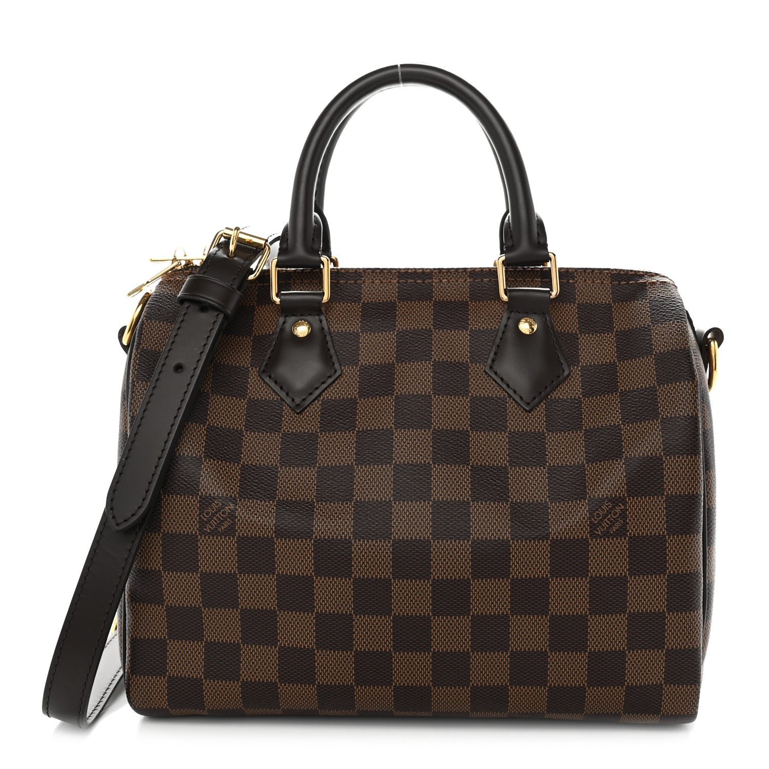 Louis Vuitton Damier Ebene Speedy Bandouliere 25