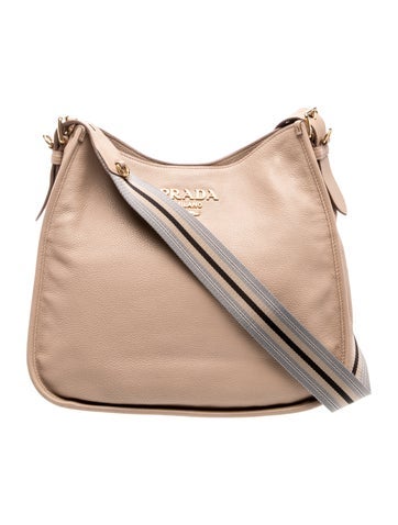 Prada Vitello Daino Leather Shoulder Bag