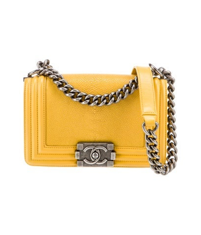 Chanel Small Galuchat Boy Bag