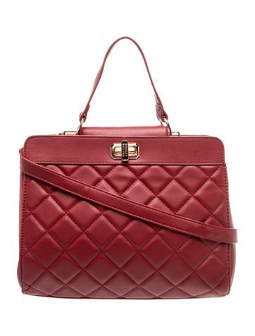 Leather Top Handle Bag