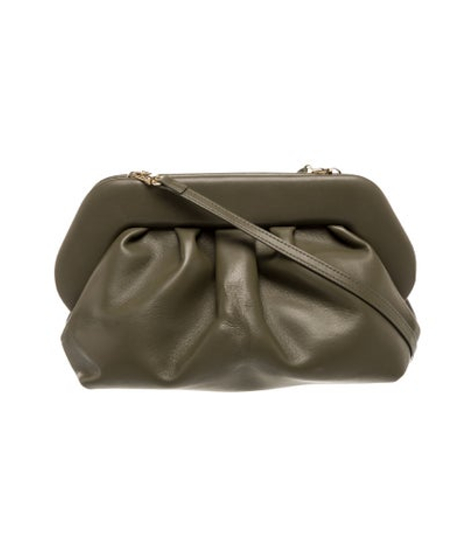 Themoire Leather Shoulder Bag