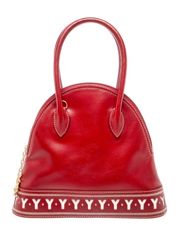 Leather Top Handle Bag