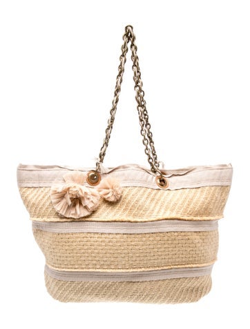 Lanvin Straw Bucket Bag