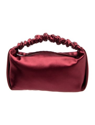 Satin Top Handle Bag