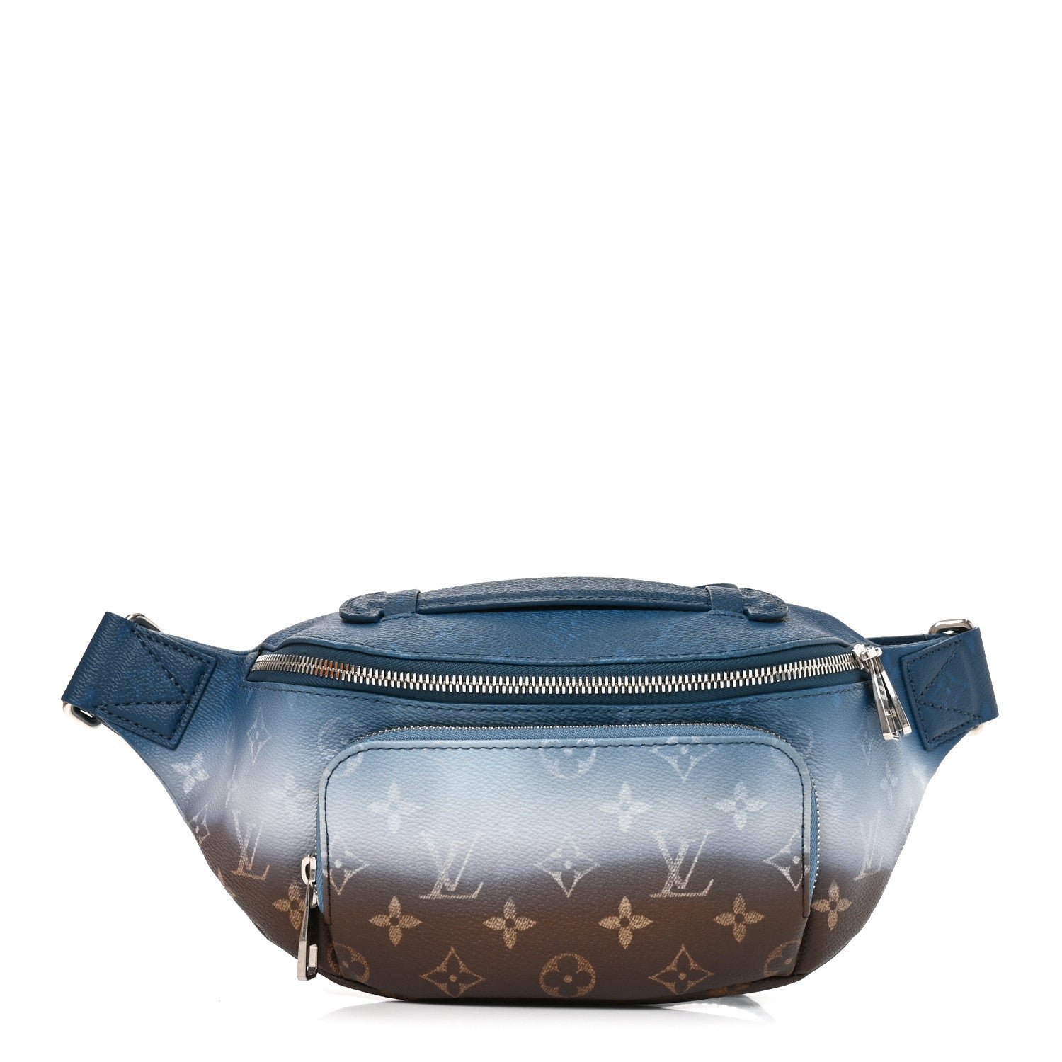 Louis Vuitton Monogram Pigment Rush Bumbag Blue