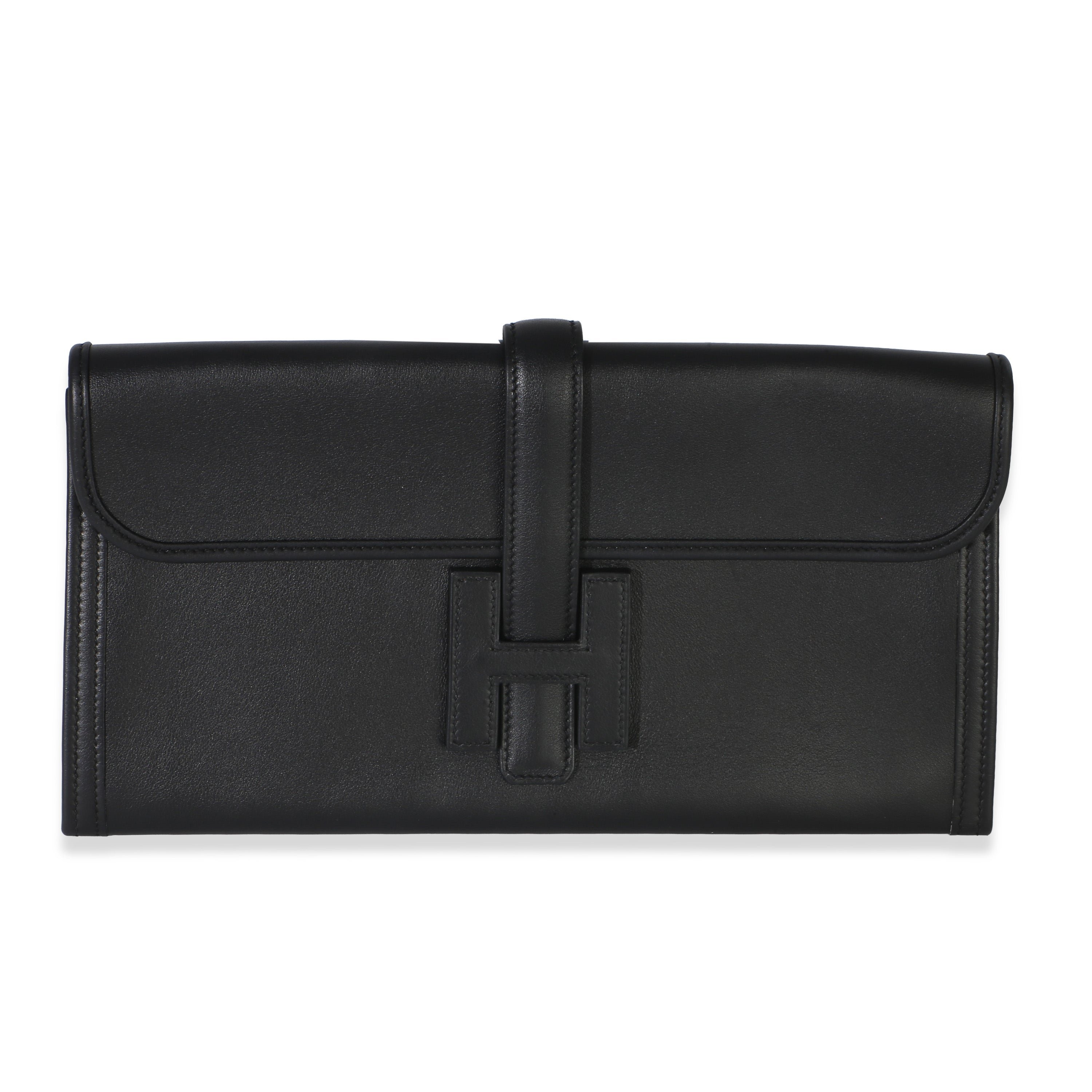 Hermes Black Evercolor Jige Elan 29