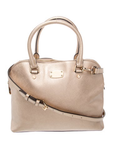 Michael Kors Leather Top Handle Bag