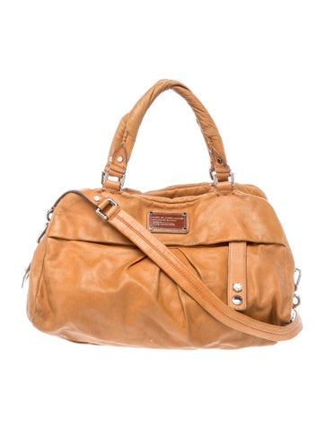 Leather Top Handle Bag