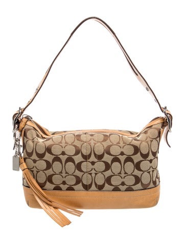 Coach Canvas Shoulder Bag