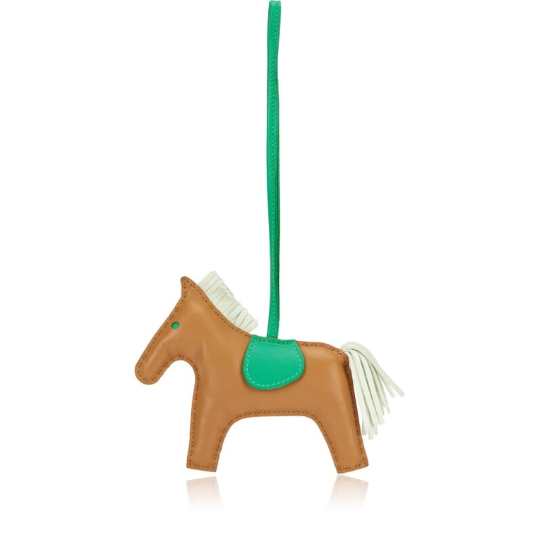 Hermes Sesame, Vert Fizz and Menthe Milo Lambskin and Swift GriGri Rodeo Charm GM, 2022