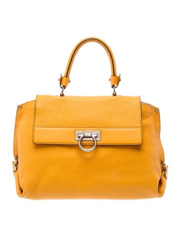 Gancini Top Handle Bag
