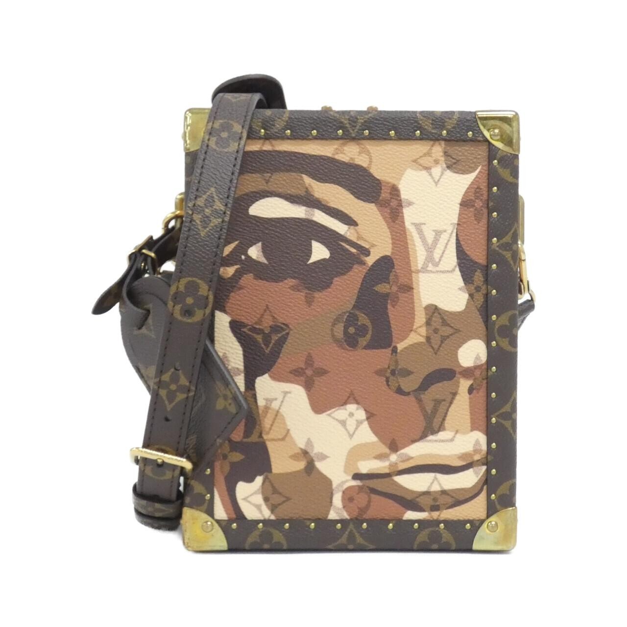 Louis Vuitton Monogram LV Portrait Vertical Clutch Box M10247 Shou...