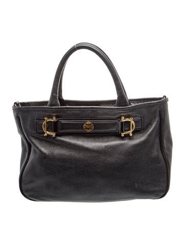 Leather Top Handle Bag