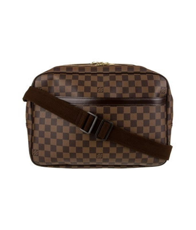 Louis Vuitton Vuitton Damier Ebene Reporter Gm Vintage
