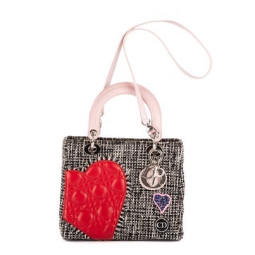 Canvas Ltd. Ed. Lady Dior Patchwork Love Medium