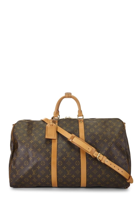 Monogram Canvas Keepall Bandouliere 55