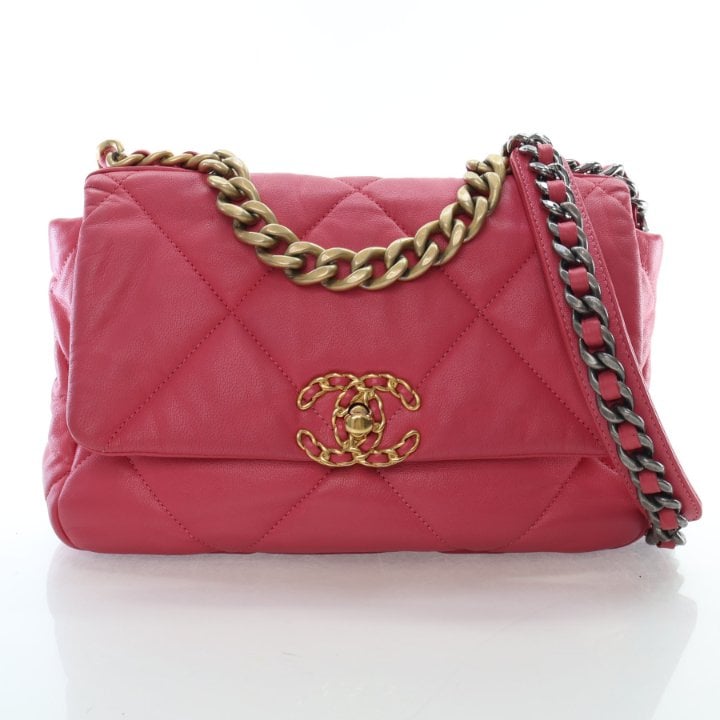 Chanel Medium Lambskin 19 Flap Bag