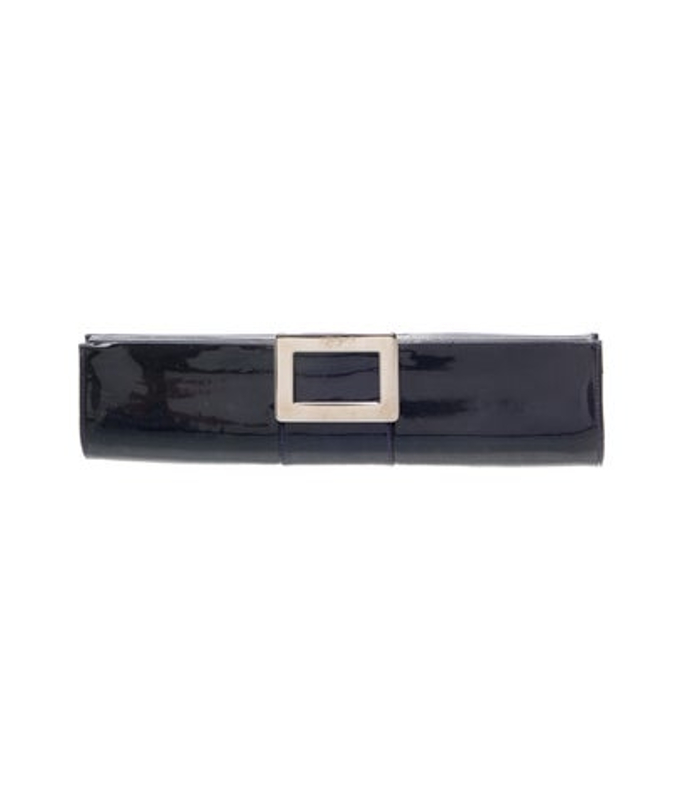 Roger Vivier Vivier Patent Leather Clutch