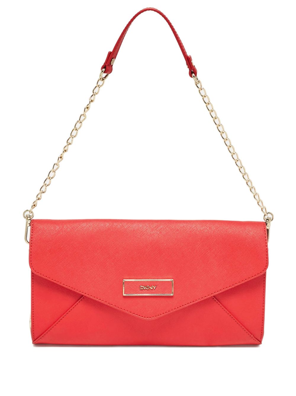 Pre-owned leather shoulder bag
