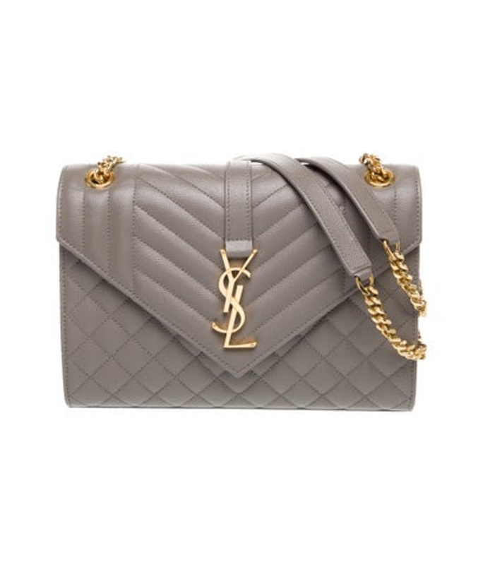 Saint Laurent Laurent Leather Envelope Medium