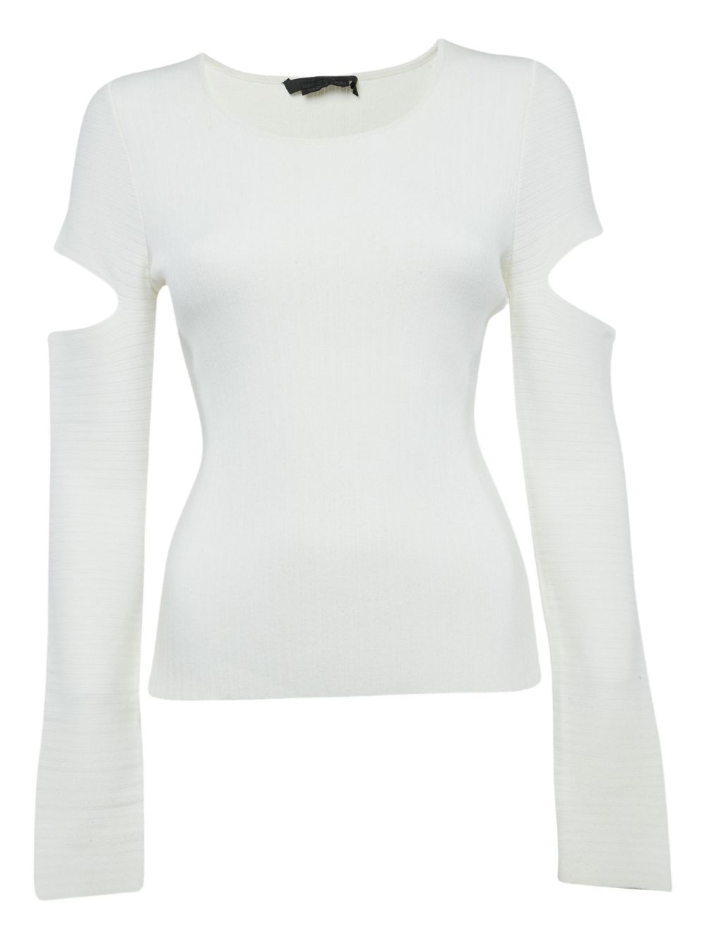 Alexander McQueen cold-shoulder top