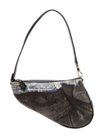Denim Saddle Pochette
