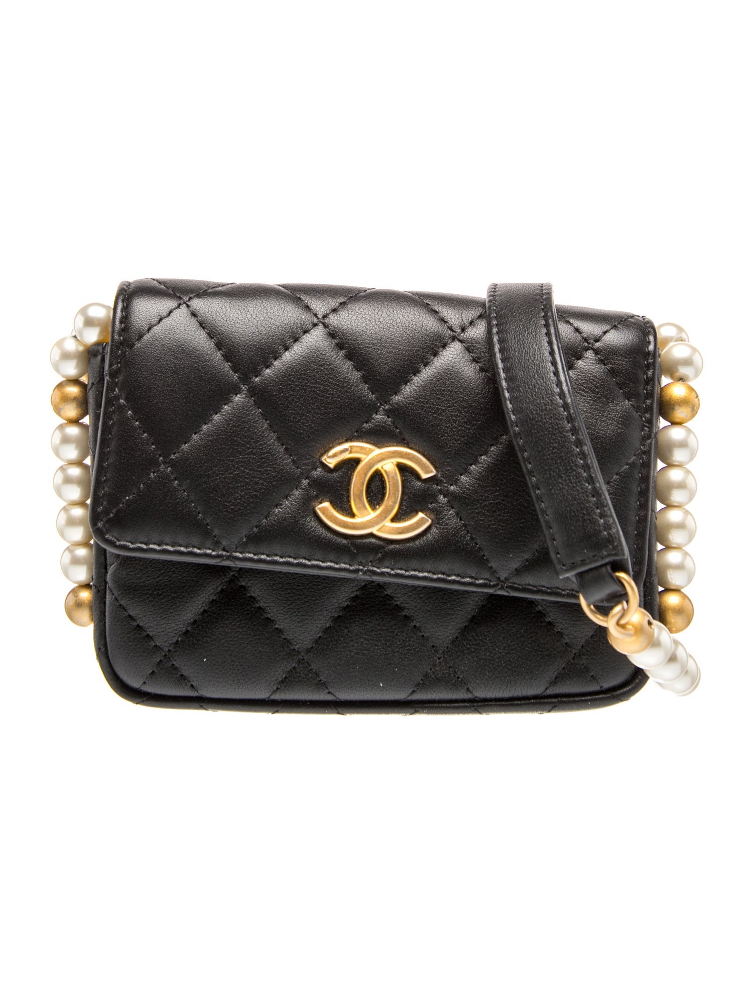 About Pearls Card Holder w/ Strap
