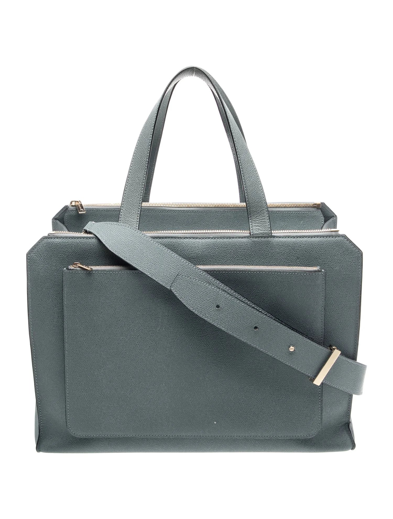 Leather Top Handle Bag