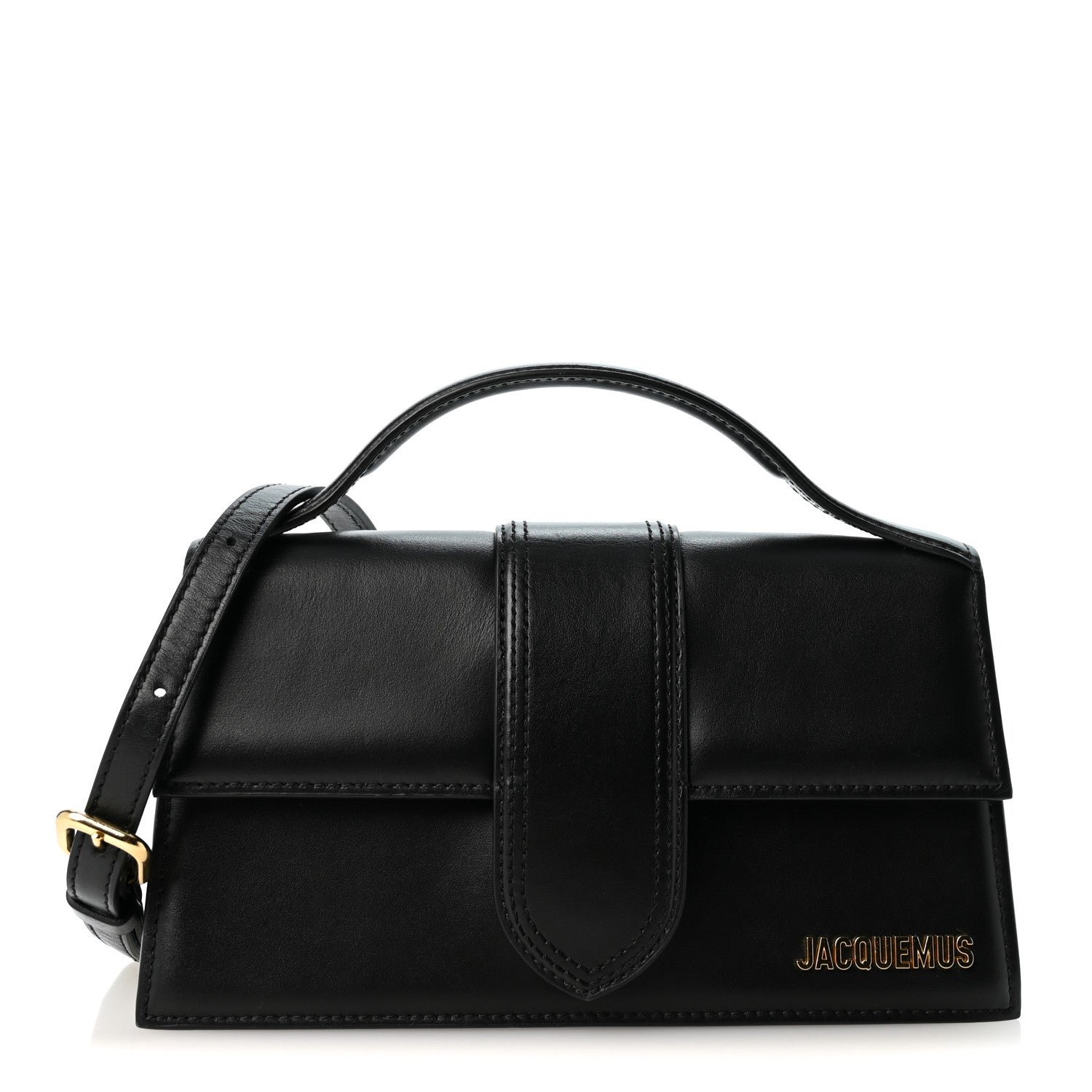 Jacquemus Smooth Calfskin Le Grand Bambino Black