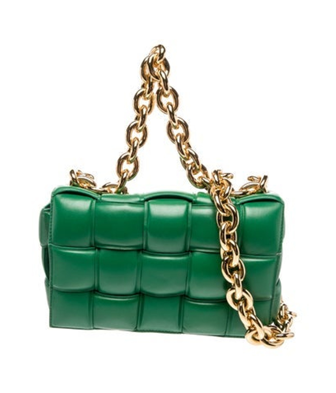 Bottega Veneta Veneta Intrecciato Chain Padded Cassette