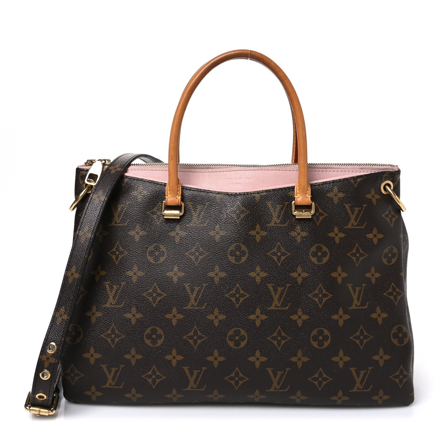 Louis Vuitton Monogram Pallas Rose Ballerine